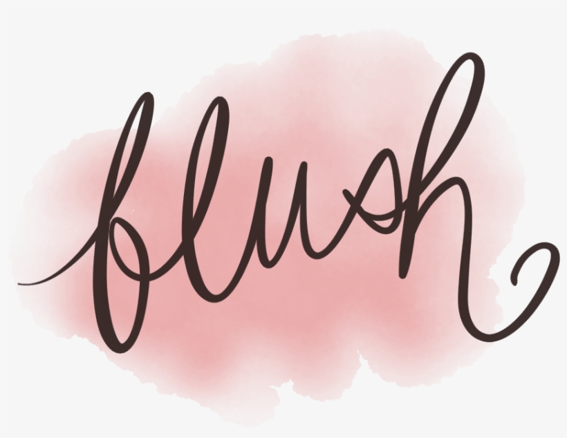 Blush Makeup Artistry Logo - Blush Logo, transparent png #2350258