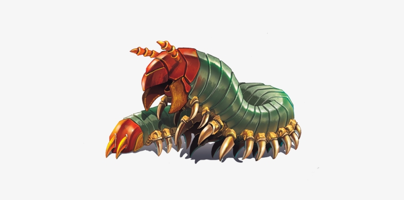 Giant Centipede - Centipede Demon Png, transparent png #2351025