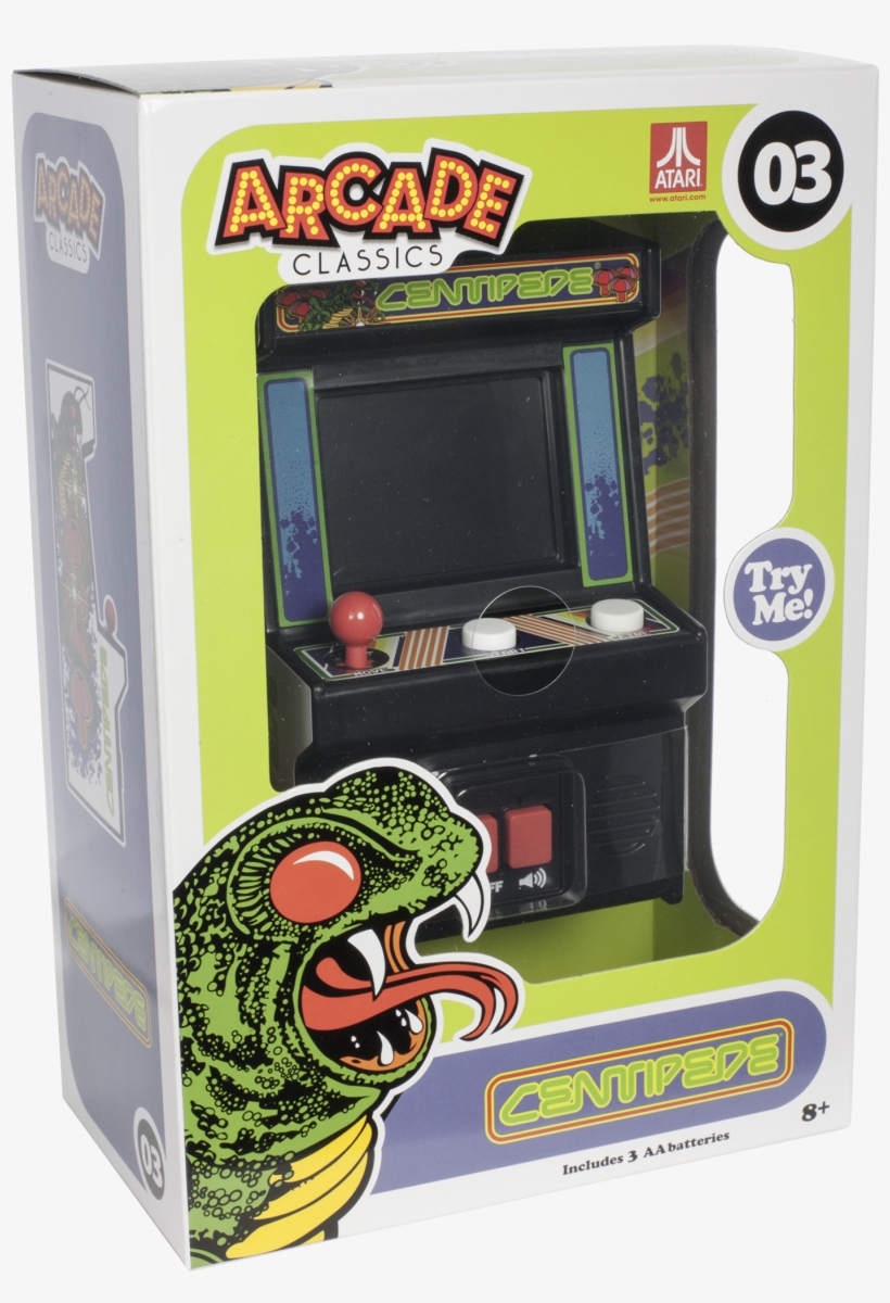 Centipede Mini Arcade Game - Centipede Mini Arcade Classics Game Atari 03, transparent png #2351173