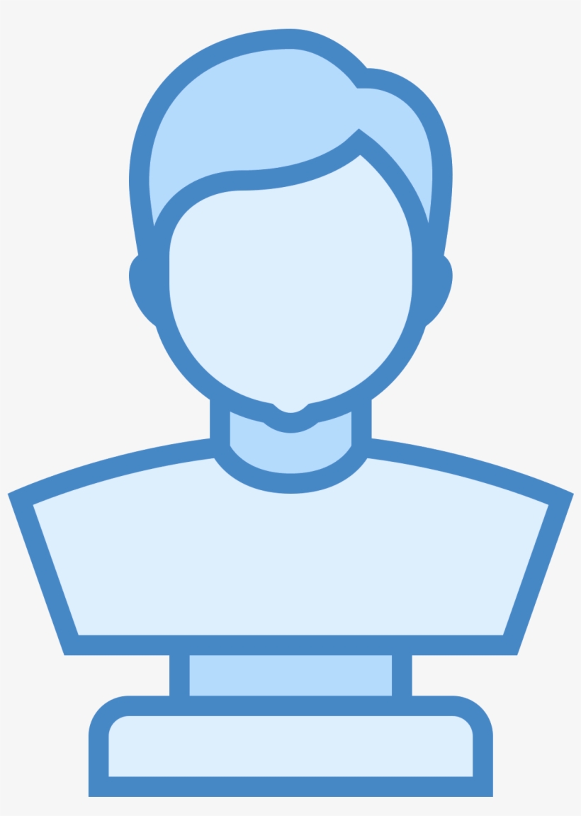 It Looks Like A Small Sculpture Or A Statue - Transfer Icon Blue, transparent png #2351326