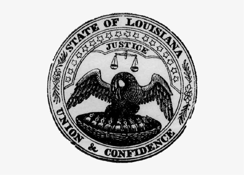 Seal Of Louisiana - Louisiana, transparent png #2351552