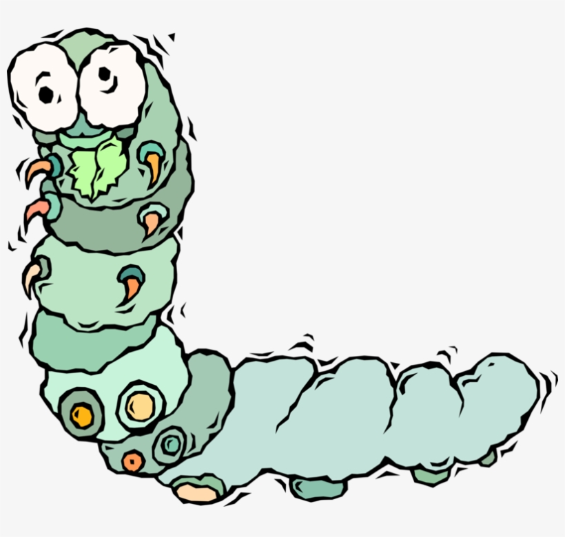 Vector Illustration Of Centipede Insect Bug - Cartoon, transparent png #2351554