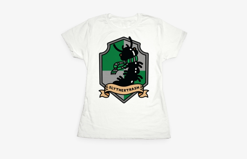 Slythertrash Centipede Womens T-shirt - T-shirt, transparent png #2351581