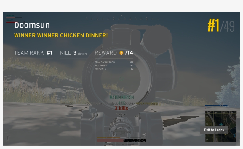 Matt Dillon On Twitter - Chicken Dinner Pubg Transparent, transparent png #2351865