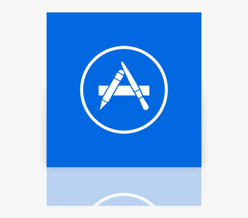 Mac App Store Mirror Icon, Thumb - Mac App Store Icon, transparent png #2351965