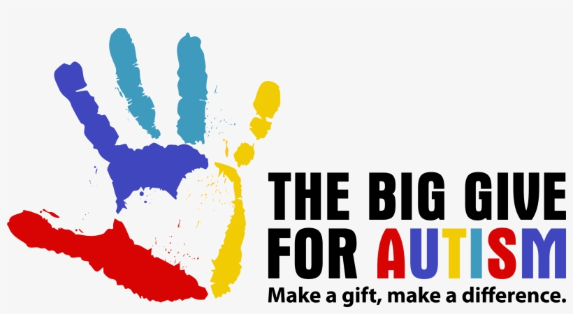 The Big Give For Autism Horiz Fullcolor - Big Autism, transparent png #2352206