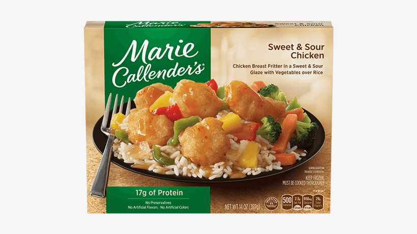 Sweet & Sour Chicken - Marie Callender's Country Fried Chicken And Mashed, transparent png #2352312