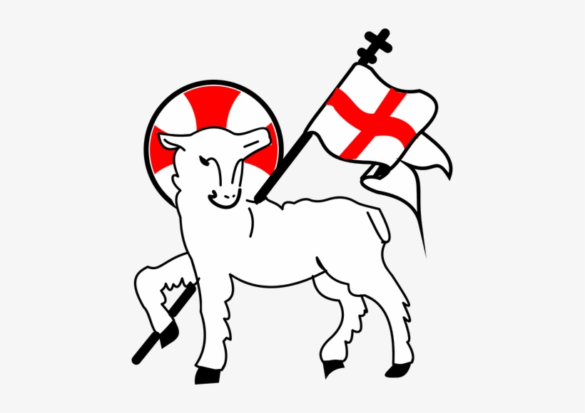 Cross Clipart Lamb - Lamb Of God Png, transparent png #2352706