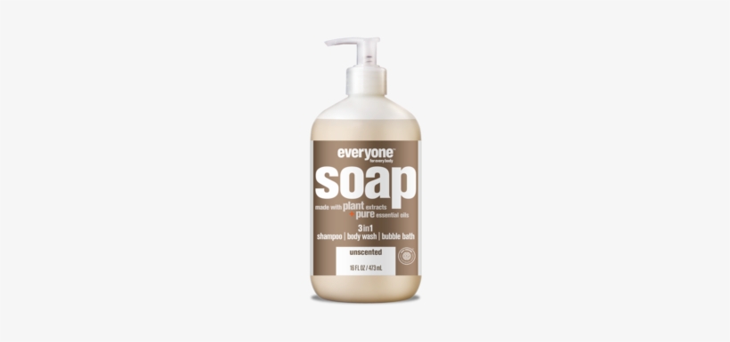 3 In 1 Soap Unscented - Eo Products Everyone Hand Soap, transparent png #2352936