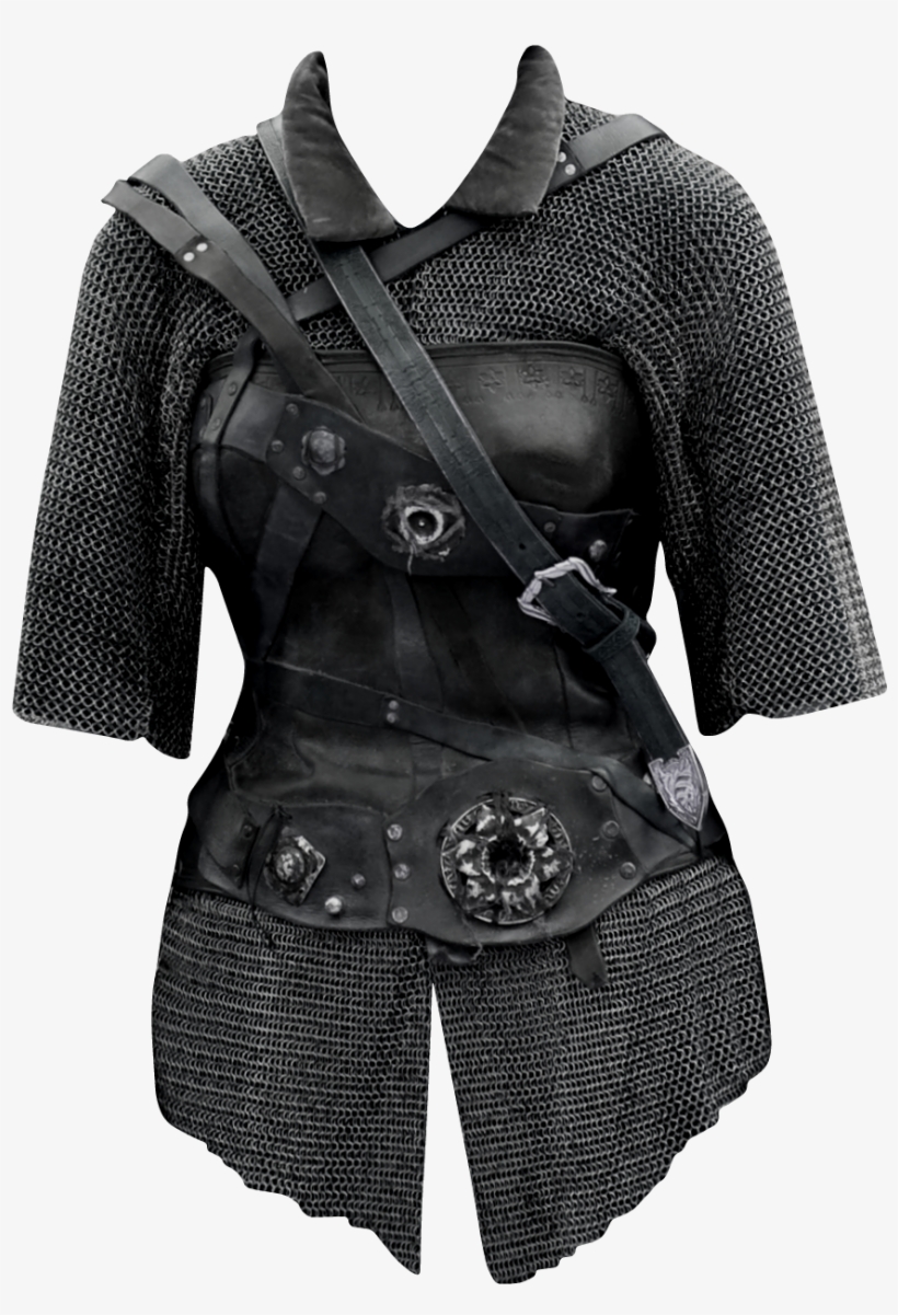 Chainmail - Polyvore Viking Outfits, transparent png #2353471