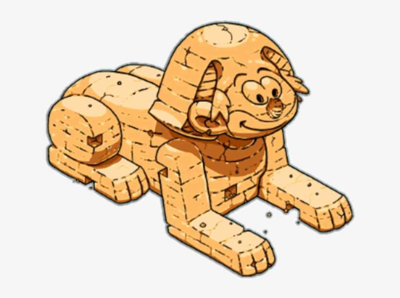 The Sphinx - Smurfs: The Lost Village, transparent png #2353515