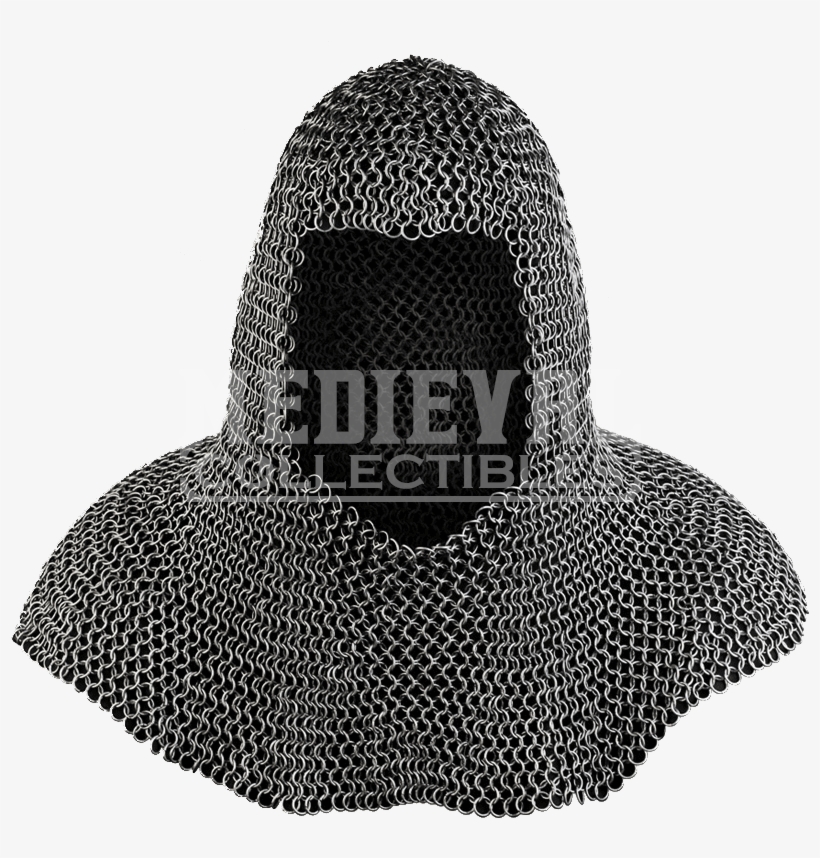 Richard Oiled Chainmail Coif - Mail, transparent png #2353637