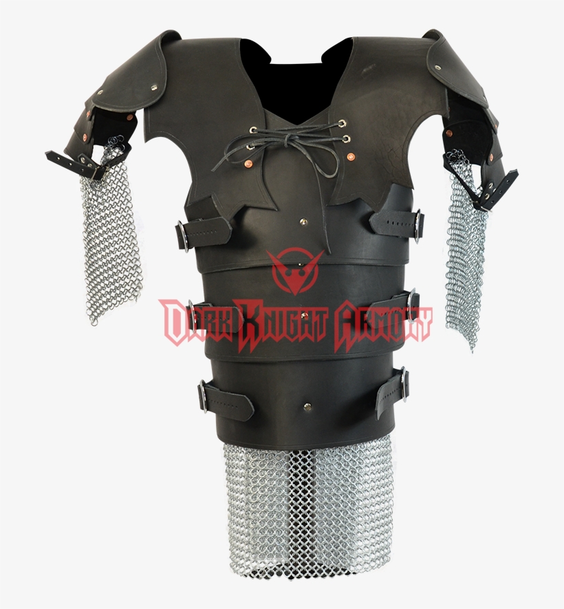 Elven Warrior Leather Armour With Chainmail - Rfb Fighter Leather Armor, transparent png #2353639