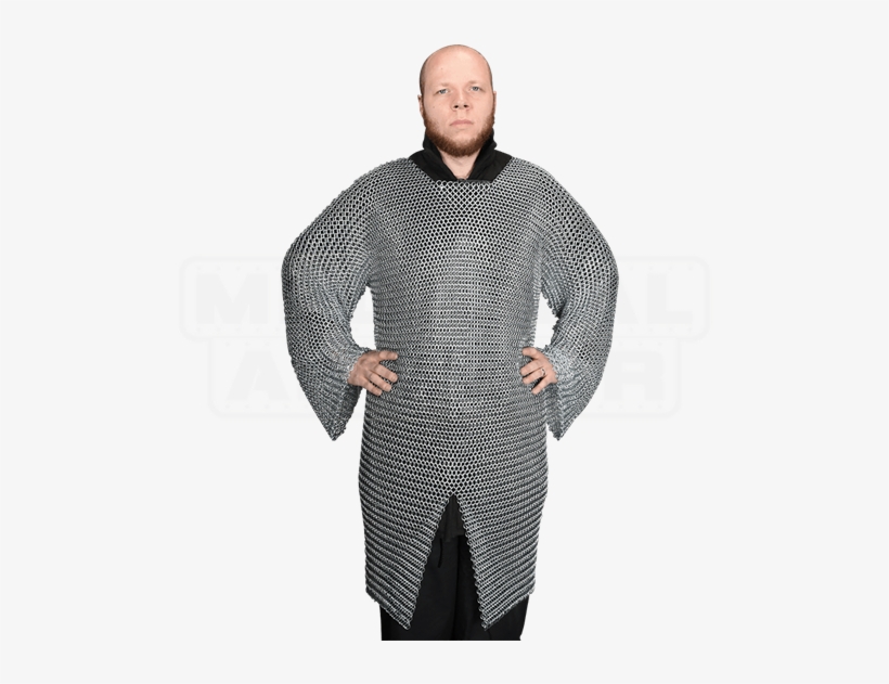 Butted Chainmail Hauberk - Mail, transparent png #2353814