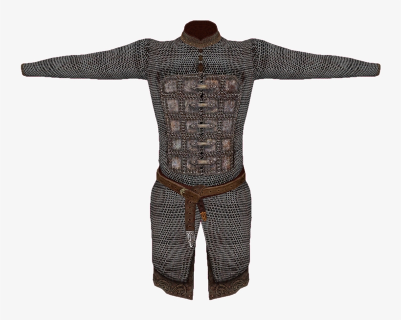 Male - Chainmail Cuirass, transparent png #2354112