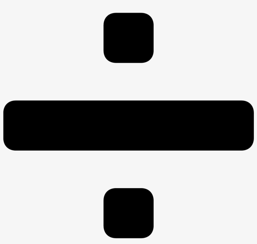 Divide Icon - Division Icon - Free Transparent PNG Download - PNGkey
