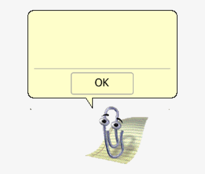 Copy Discord Cmd - Microsoft Office Clippy Parody, transparent png #2354386