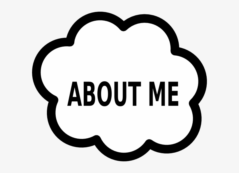 Png Black And White Stock About Cloud Clip Art At Clker - Me Clip Art, transparent png #2354728