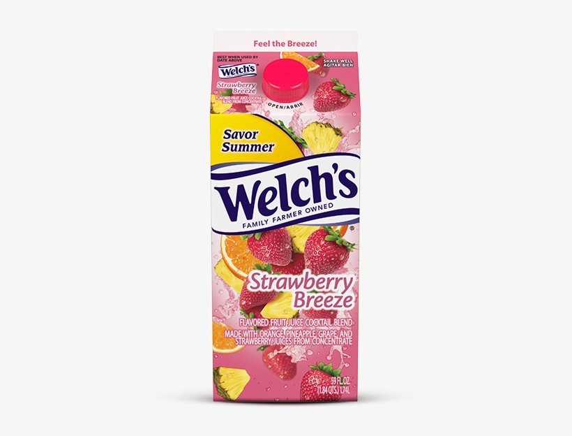Thumbnail - Welch's Strawberry Peach Juice, transparent png #2354801