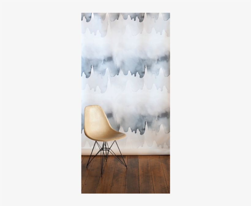 Tidal - Blue Graphic Wallpaper Interior Design, transparent png #2355323
