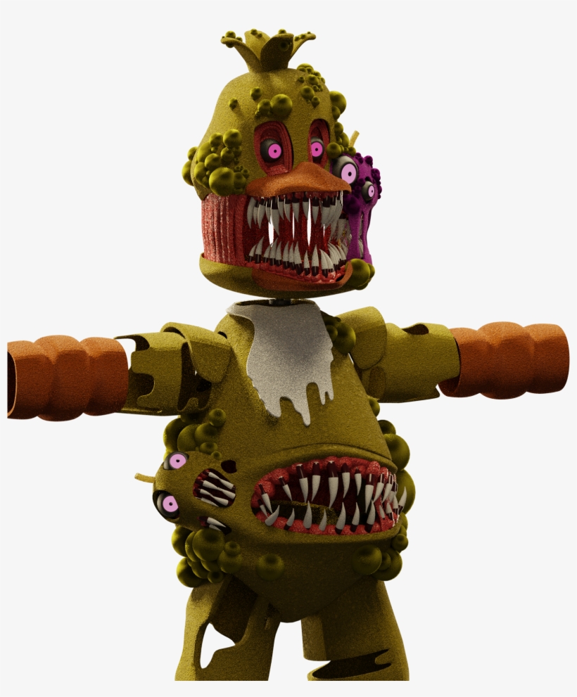 Last Twisted Chica Wip - Twisted Chica Full Body, transparent png #2355669