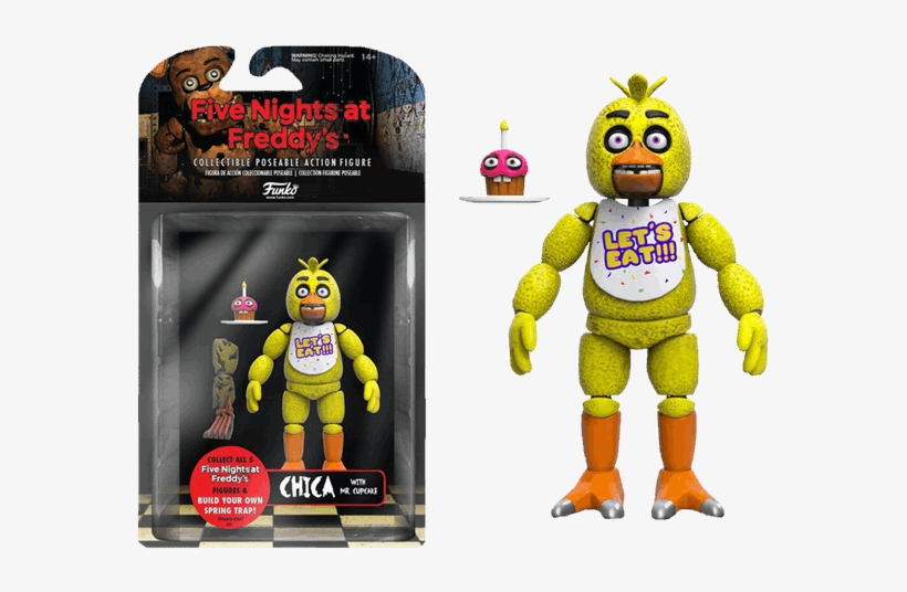 Fnaf Funko Action Figures Chica, transparent png #2355968