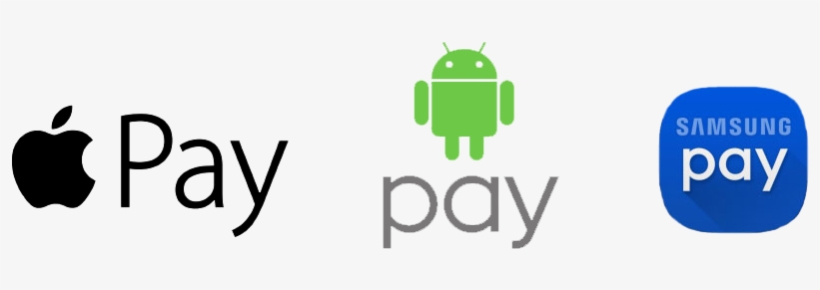 Apple Pay, Android Pay, Samsung Pay Icons - Apple Pay Android Pay Logo, transparent png #2356197