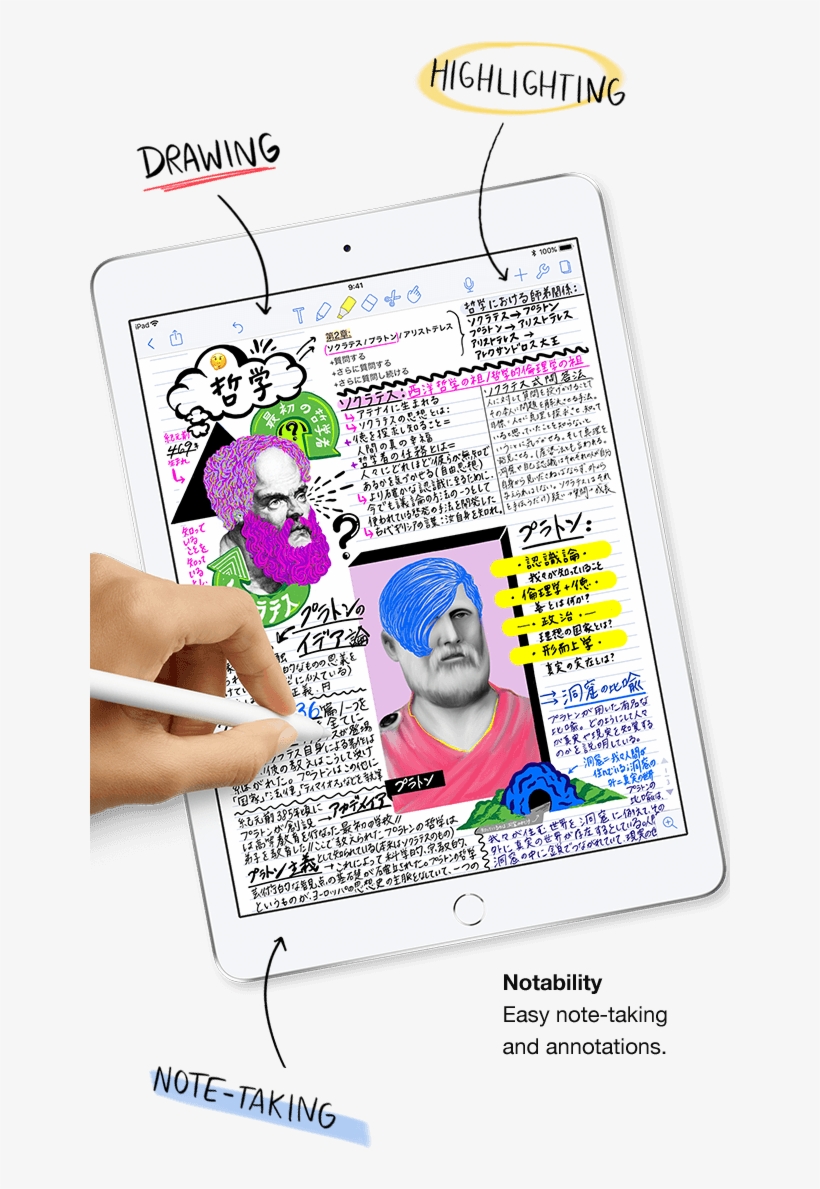Dream It Up - Ipad 9.7 2018 Pencil, transparent png #2356856