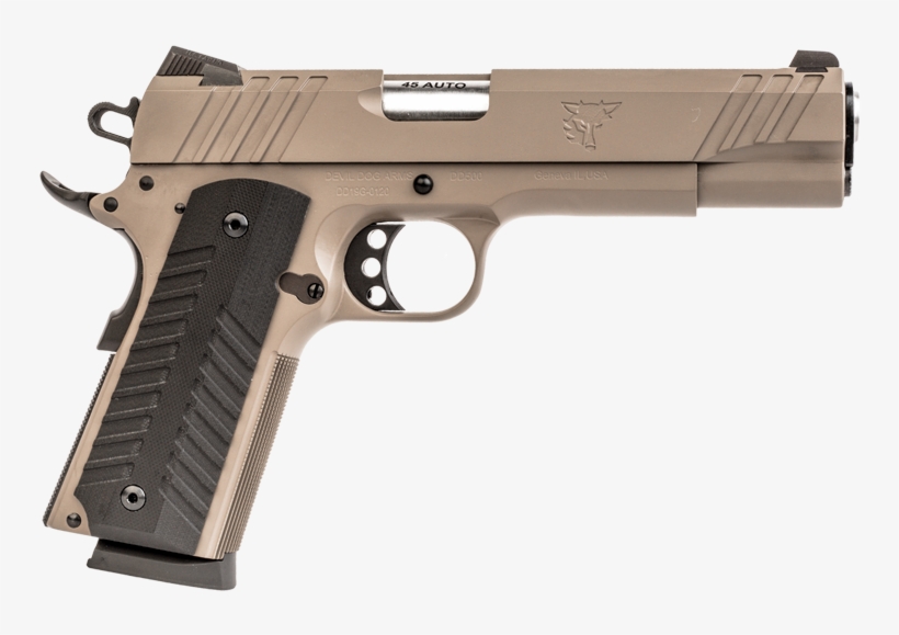 Dda 1911 5″ Fde - M1911 Pistol, transparent png #2358423
