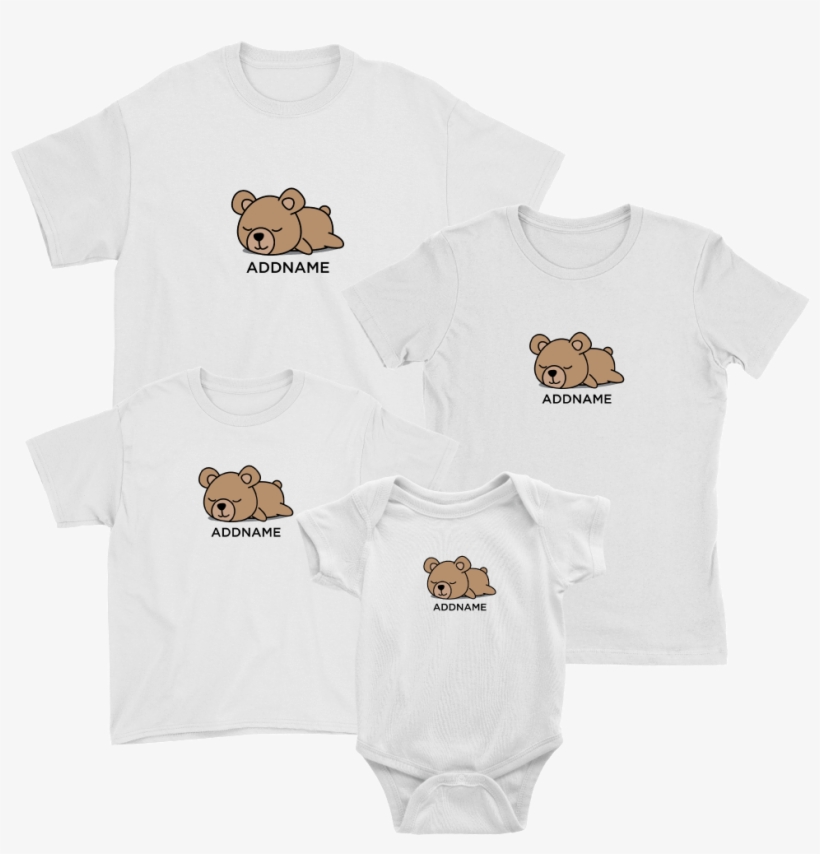 Lazy Bear Family Edition - Portable Network Graphics, transparent png #2358604