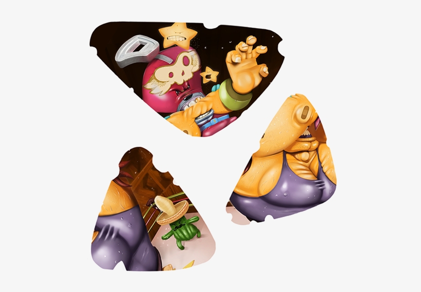 Nacho Fighters - Cartoon, transparent png #2358605