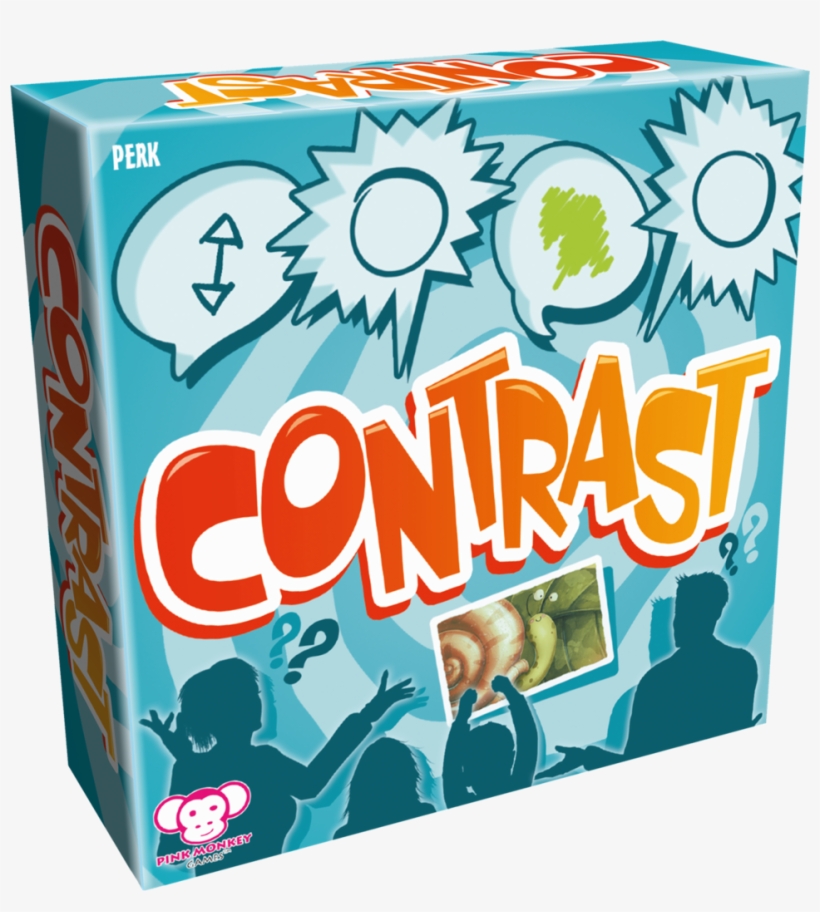 Contrast Is A Small Box Card Name, Which At First Glance - Contrast - Family Board Game, transparent png #2358721