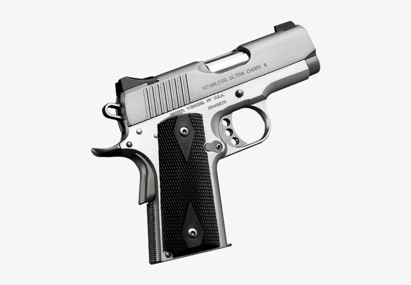 Kimber 1911 Stainless Ultra Carry Ii 45acp - Kimber 1911 Ultra Carry 2, transparent png #2359317