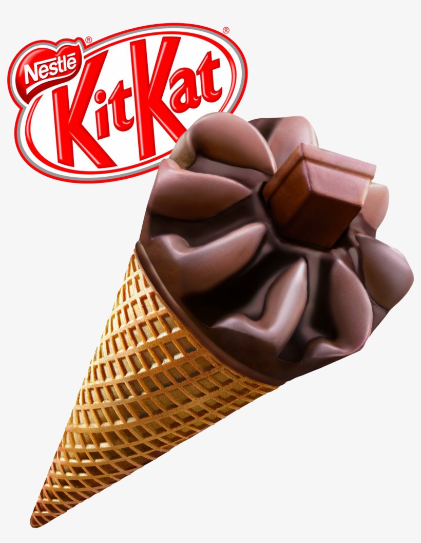 Nestle Kit Kat Cone - Kit Kat Cone, transparent png #2359559