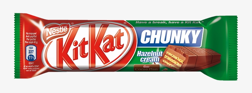 02 Kitkat Fçndçk Kremalç 42g - Chocolate Kit Kat Chunky, transparent png #2359695