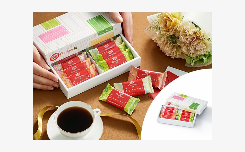 Kit Kat Chocolatory Deluxe Kit Kat Mini Gift Set - Gift, transparent png #2359831