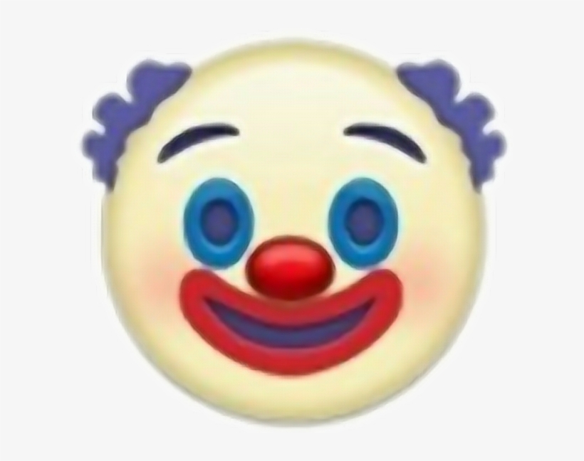 Clown Killer Clown Iphoneemoji Emoji Clown Killer Iphon - Emojis Mentiroso, transparent png #2360372