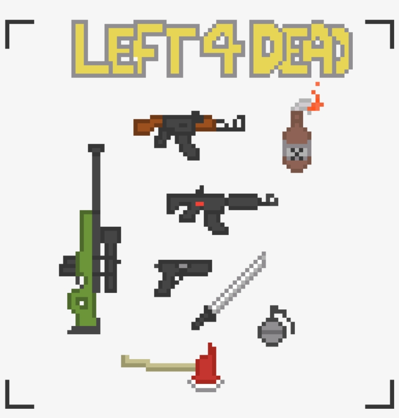 Left 4 Dead 2 Arsenal - Diagram, transparent png #2360487