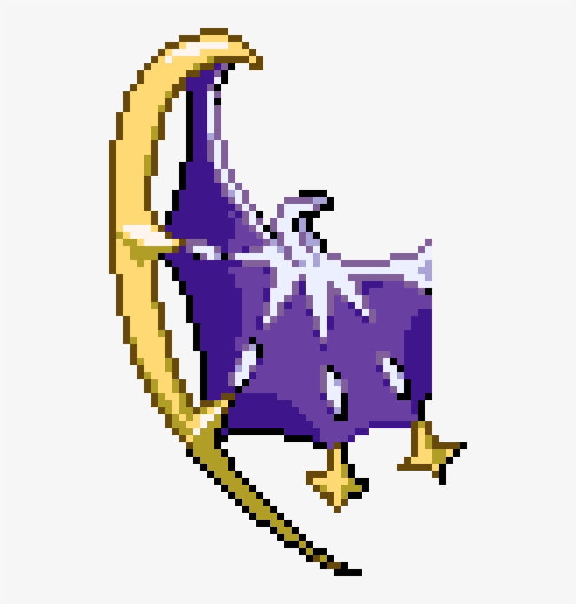 Lunala Not Completed Tggw - Pokemon Lunala Pixel Art, transparent png #2360722