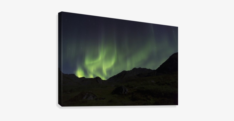 Aurora Borealis Dancing In The Talkeetna Mountains - Supplier Generic Aurora Borealis (northern Lights), transparent png #2360911
