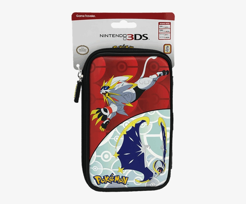 Sun & Moon Solgaleo & Lunala Nintendo 3ds Xl Case - Nintendo 2ds Xl Carrying Case Pokemon, transparent png #2361113
