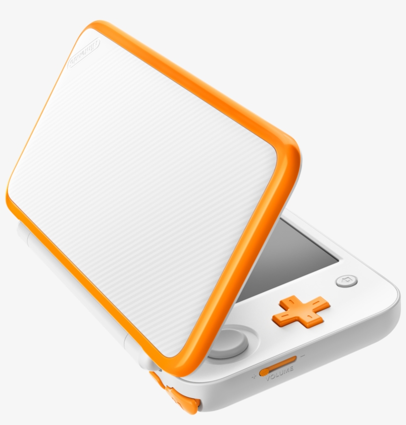 White Orange New Nintendo 2ds Xl To Be Released In - Nintendo 2ds Xl Orange, transparent png #2361167