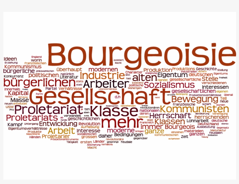 Karl Marx, Friedrich Engels Manifest Der Kommunistischen - Poster, transparent png #2361282