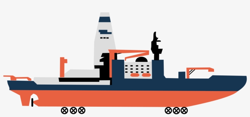 Rough Sketch Of Eri Aurora Borealis - Icebreaker Ship Png, transparent png #2361353