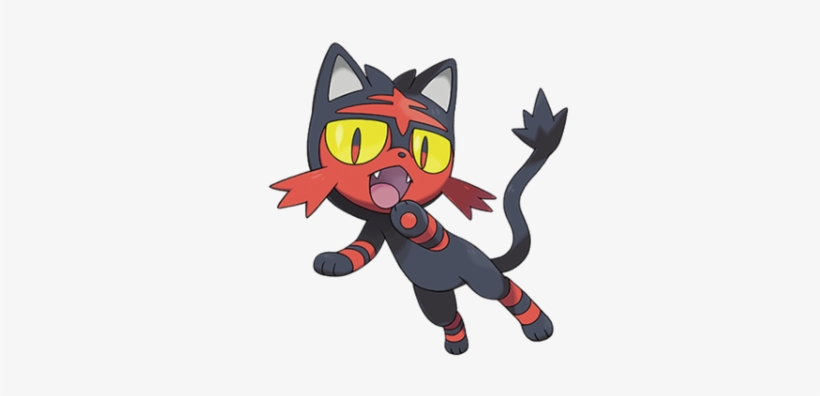 Lunala Wikidex Fandom Powered By Wikia - Pokemon Ultra Sun Litten, transparent png #2361451