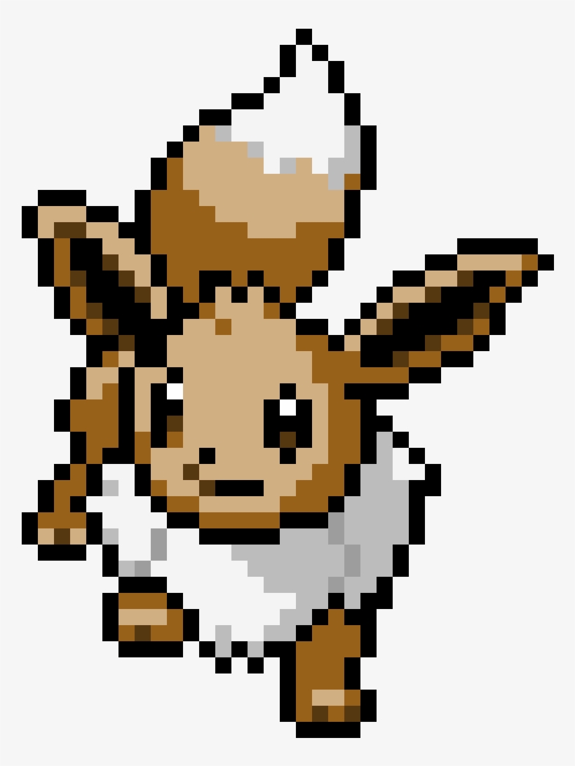 Eevee - Evoli Au Point De Croix, transparent png #2361479