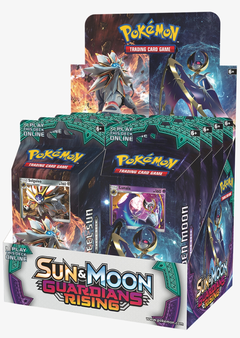 Pokemon Sun & Moon - Pokemon Guardians Rising Deck Box, transparent png #2361565