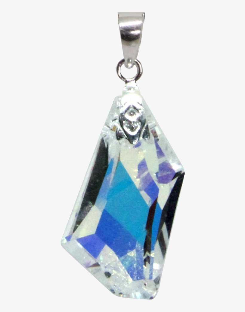 Swarovski De-art Aurora Borealis Crystal Pendant Necklace - Locket, transparent png #2361616