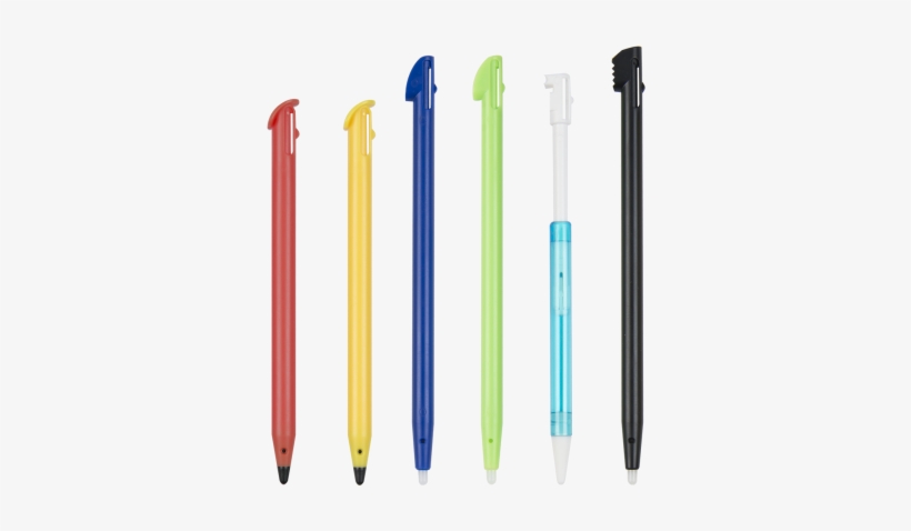 Universal 3ds Rainbow Stylus Pack - Rollerball Pen, transparent png #2361617