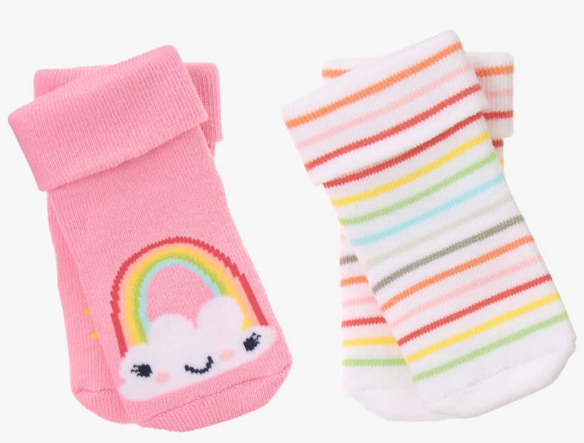 Rainbow Socks 2-pack - Sock, transparent png #2361671